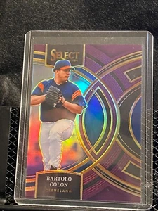 Bartolo Colon 2024 Select - Premier Level - Purple Prizm #81/99 - Indians - Bild 1 von 2