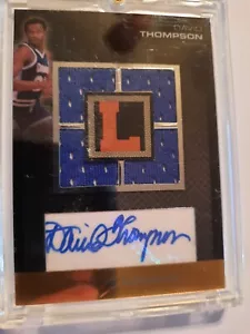 2008 Topps Quad Relic #QRA-DT David Thompson Auto/Jersey 57/75 + - Picture 1 of 2