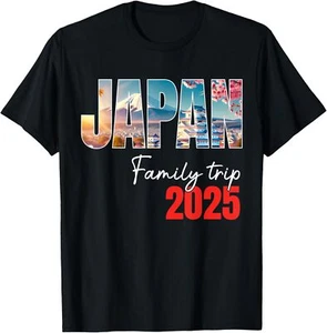Japan Family Trip 2025 Tokyo Osaka Cherry Blossom Holiday T-Shirt Hoodie - Picture 1 of 9