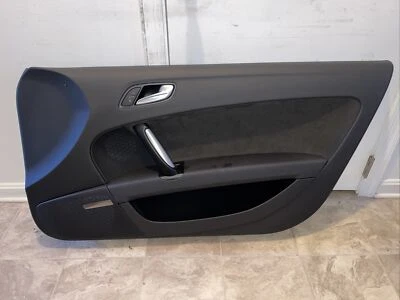 08 09 10 11 12 13 14 15 Audi TT Passengers Side Interior Door Panel Black Foto 1 de 4