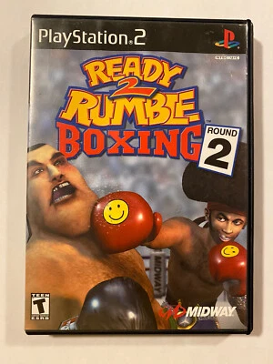 Ready 2 Rumble Boxing: Round 2 (Sony PlayStation 2, 2000) CiB With Manual Game - Image 1 of 4