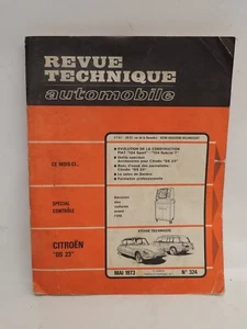 CITROEN DS 23 carburateur & injection -Revue Technique Automobile 324 (FIAT 124) - Picture 1 of 3