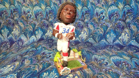 RICKY WILLIAMS #34 PRO BOWL "TURF" SAINTS Bobble head Bobble Head  5 /5000 NICE Cover