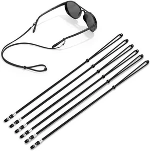VOOGLASS Glasses Strap(6 PCS) Sports Eyeglass Strap-Adjustable Sunglasses - Picture 1 of 6