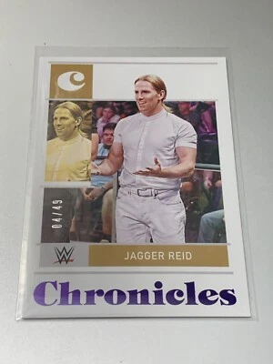2022 Chronicles WWE Jagger Reid #/49 - Image 1 of 2