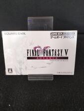 Square Enix Agb-P-Bz5J Jpn Final Fantasy V Advance Game Boy Advance Cartridge