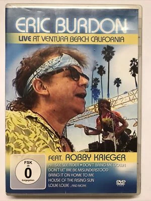 Eric Burdon: Live at Ventura Beach Californa (DVD) feat. Robby Krieger (U278) - Image 1 of 3