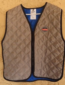 CHILL-ITS 6665 Wet Evaporative Vest, Gray size XL New - Picture 1 of 5