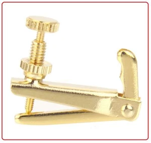 Hochwertige Edelstahl 4/4 volle Größe Violine Feinstimmer goldfarben - Bild 1 von 1