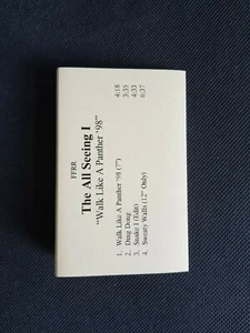 THE ALL SEEING I - Walk Like A Panther *UNIQUE* TOWN HOUSE PROMO CASSETTE 1998 - Picture 1 of 5