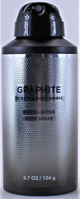 Bath & Body Works GRAPHITE Deodorant Deodorizing Body Spray for Men 3.7OZ - Image 1 of 2