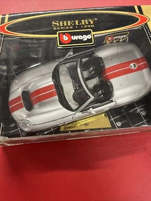 Bburago Gold Collection 1:18 1998 Shelby Serie 1 ¡Nuevo en Caja! Foto 1 de 4