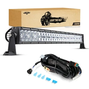 AUXBEAM Para POLARIS RZR XP 1000 900 S BAJO TECHO 32" BARRA DE LUZ LED COMBO LENTE 5D - Imagen 1 de 12