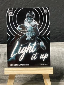 2022 panini donruss optic light it up kenneth walker iii #lu-16 - Picture 1 of 2