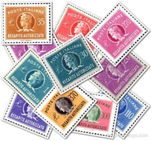 ITALY AUTHORIZED DELIVERY Single Integrals MNH ** All Issues - Picture 1 of 22