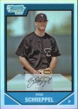 2007 Bowman Chrome Prospects Refractors Baseball Card Pick