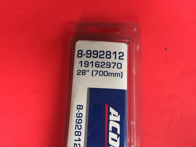 Limpiaparabrisas de haz con alerón nuevo OEM ACDelco 8-992812 GM 19162970  Foto 1 de 3