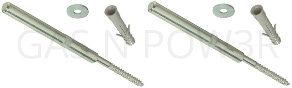 X2 Concealed Hidden Shelf Support Brackets Fixing Mount 120mm Floating Shelves