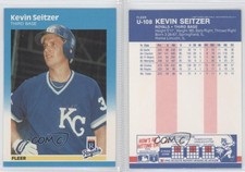1987 Fleer Update Kevin Seitzer #U-108 Rookie RC