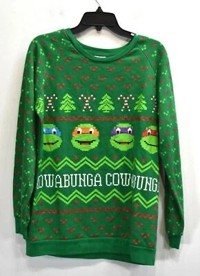 Nickelodeon Boys Teenage Mutant Ninja Turtles Cowabunga Sweatshirt Plus Size 1X - Image 1 of 4