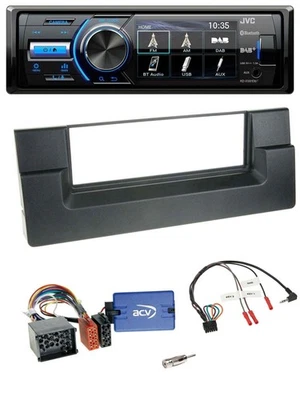 JVC Bluetooth Lenkrad USB DAB Autoradio für BMW 5er E39 1996-2001 - Bild 1 von 4
