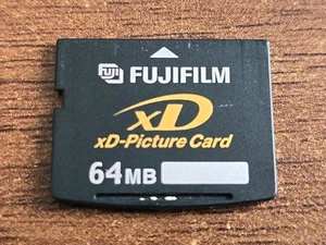 Genuine Olympus xD Picture Memory Card 64MB Olympus Fuji FujiFilm Camera Japan - Picture 1 of 1