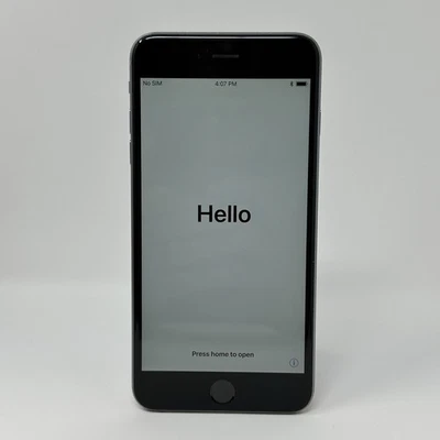 Apple iPhone 6 Plus A1522 MGAU2LL/A - 64GB - Metro/T-Mobile- Space Gray - VG - Image 1 of 4