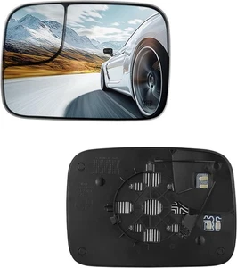 Left Side Heated Mirror Glass 5161011AA Compatible With Dodge Ram 1500 2500 3500 - Picture 1 of 6