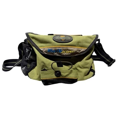 Bolso de aparejos de pesca Flambeau KwikDraw verde y negro paquete correa para el hombro buen estado Foto 1 de 4