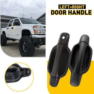 2x Manija exterior de puerta para Chevrolet delantero derecho Colorado 2004-2012 lado izquierdo Foto 1 de 4