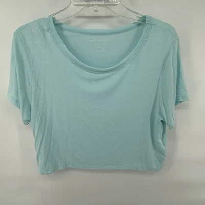 American Eagle Outfitters мягкий и сексуальный укороченный футболка S новом зеленый - Изображение 1 из 4