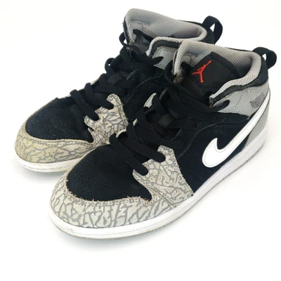 Nike Zapatos Juveniles 3Y Air Jordan 1 Mid SE PS "Puntera de Elefante" Tenis DM6215-016  Foto 1 de 4