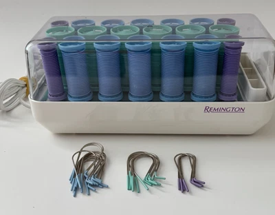Remington H1046 Hot Rollers Curlers Set 20 Sm Med Large with Clips - Image 1 of 4