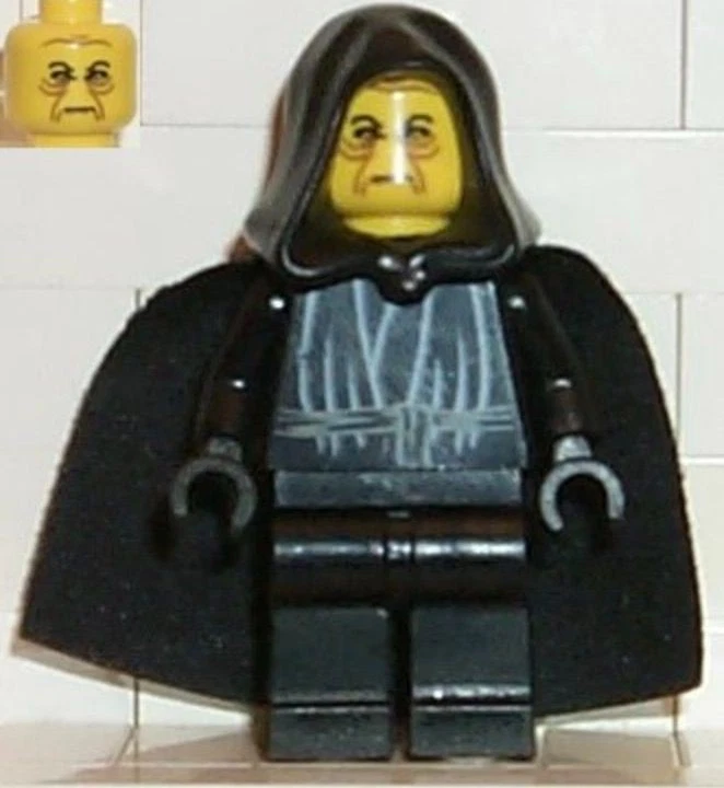 LEGO® Minifig sw0066 - Emperor Palpatine - Yellow Head - Image 1 of 1