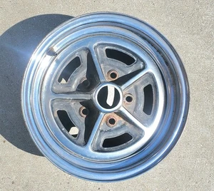 14 X 6 Rally Wheel 810 Buick Skylark GS400 Sport Wagon 68 69 70 71 72 1969 1970 - Picture 1 of 9