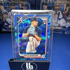 2024 Bowman Chrome Sapphire Edition AJ Smith-Sawver #22 - Picture 1 of 2