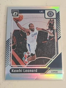 Holograma óptico Kawhi Leonard Silver 2024-25 #141 Los Angeles Clippers - Imagen 1 de 1