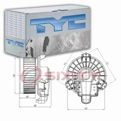 Motor soplador HVAC TYC 700249 para PM4031 87103-12080 87103-02210 75839 ws Foto 1 de 4