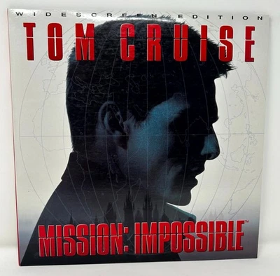 Mission Impossible LaserDisc LV31899-2WS Widescreen LD Laser Disc Tom Cruise - Image 1 of 4