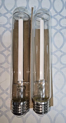 FEIT ELECTRIC 2-PACK DIMMABLE LED 8.8W 3000K 800LUMENS E26 BASE T10 BULBS - Image 1 of 4