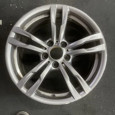 Front BMW Grey 428i 328i 435i 340i OEM Wheel 18” 2014-2020 320i Factory 86009A - Image 1 of 4