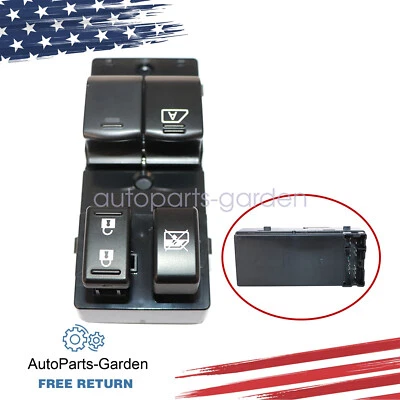 Interruptor de ventana principal delantero izquierdo ajuste Nissan NV1500 NV2500 NV3500 2013-2021 Foto 1 de 4