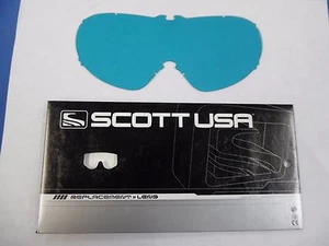 BIN12:D 06-122 09-0380-01-0 SCOTT REPLACEMENT LEXAN LENS BLUE AMP FOR VOLTAGE R - Picture 1 of 2