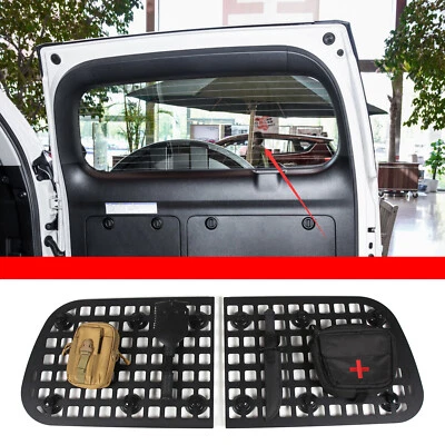 Portaequipajes ventana trasera MOLLE para Toyota Land Cruiser Prado J150 2010-2023 Foto 1 de 4
