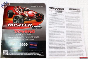 Traxxas Rustler VXL Manual Pack - Brand New - Picture 1 of 1
