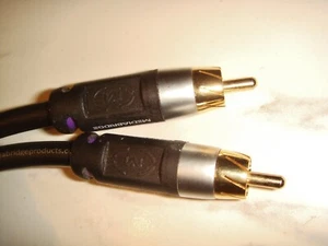 Mediabridge ULTRA Series Dual Shielded RCA Subwoofer Cable - Black, 15 ft - Picture 1 of 7