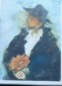 Artist J.D. Wellborn Circa 1970 litho print From "Graphics Workshop Santa Fe" - Picture 1 of 11