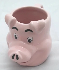 Taza de café con forma de cerdo tazas 3D cerdos novedad recuerdo cerdo granja cerámica 5,5" T - Imagen 1 de 8