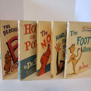 Dr. Seuss Books Early Editions Lot of 5 1963 - 1970 Set Vintage Childrens Used - Picture 1 of 24