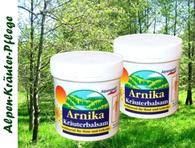 Arnika - Kräuterbalsam, Haut Balsam, Alpenkräuter Balsam, Hautbalsam , 2 Stück
